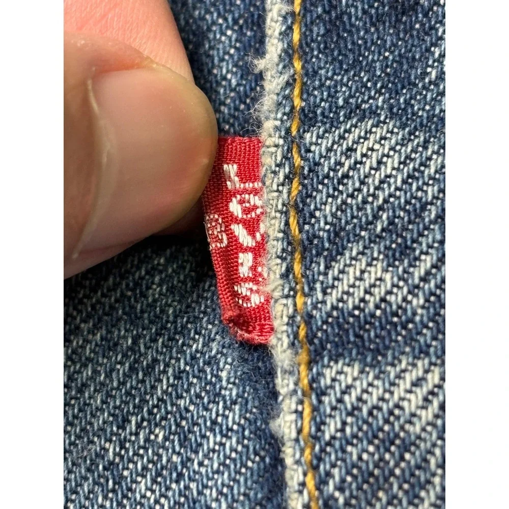 Levi's 505 Regular Fit‎ Jeans W36 L30 Men's Denim Blue Five Pocket Casual